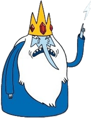 Adventure Time The Ice King Casting Spell - Adventure Time Ice King (400x400)