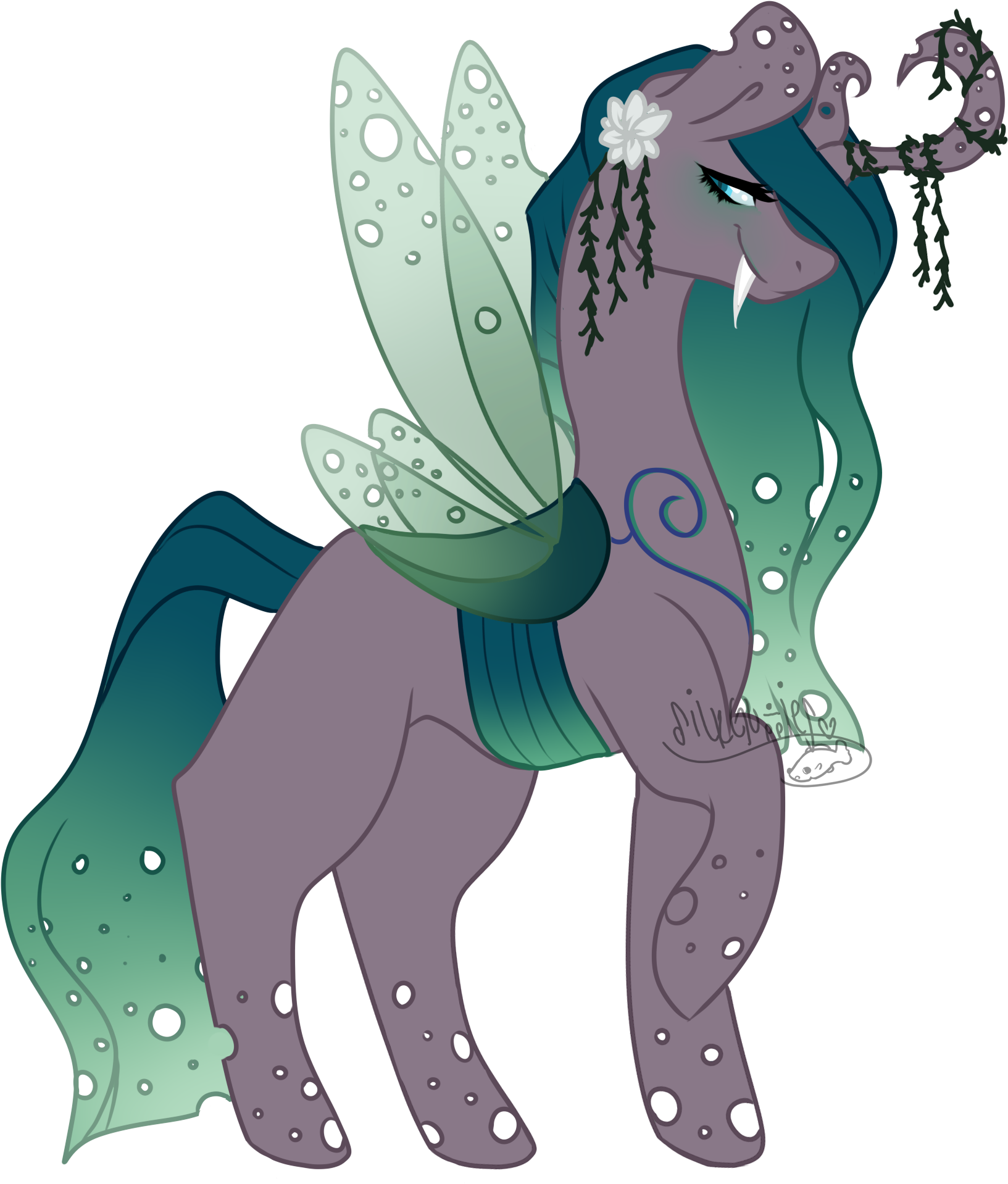 Noxious Veil ] By Silkguppies - Cartoon (2000x2000)