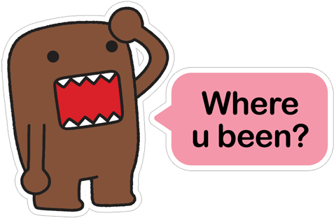 Domo Clipart Sticker - Cartoon (490x317)