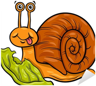 And Lettuce Cartoon Sticker Pixers We Live - Snail Cartoon (400x400)