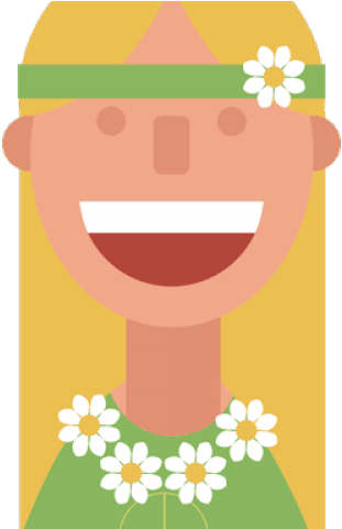 Hippie Clipart Hippie Woman - Hippie Clipart Hippie Woman (640x480)