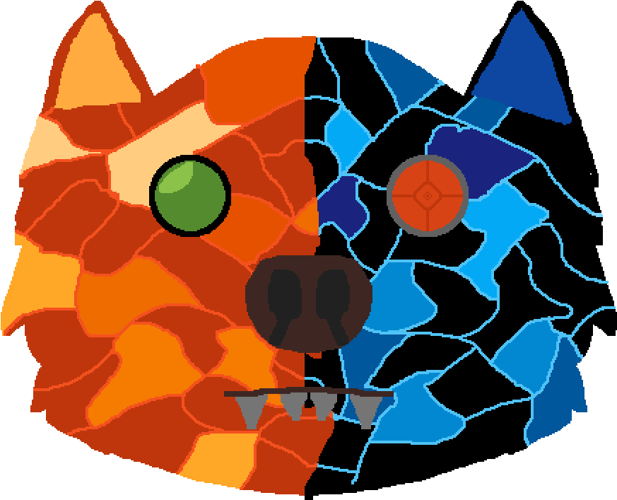 This Is A Camo Crappy Wolf - Cat Yawns (998x998)