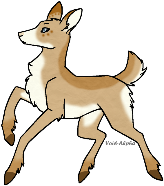 Athena By Kinaeclipsed - Deer Base (1017x786)