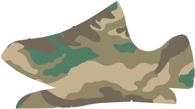 Woodland Camo Grus Men's Breathable Woven Running Shoes - Woodland Camo Grus Men's Breathable Woven Running Shoes (500x500)