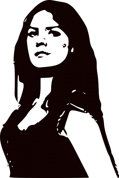 A Sexual Abuse Survivor In Recovery By Marty Jones - Black And White Woman Clipart Png (400x600)