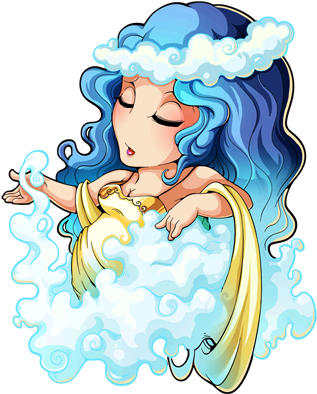 Medusa Clipart Nymph - Illustration (400x480)