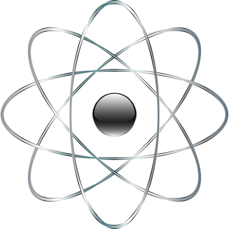 Svg Royalty Free Download Atomic Theory Computer Icons - Atoms With No Background (750x750)