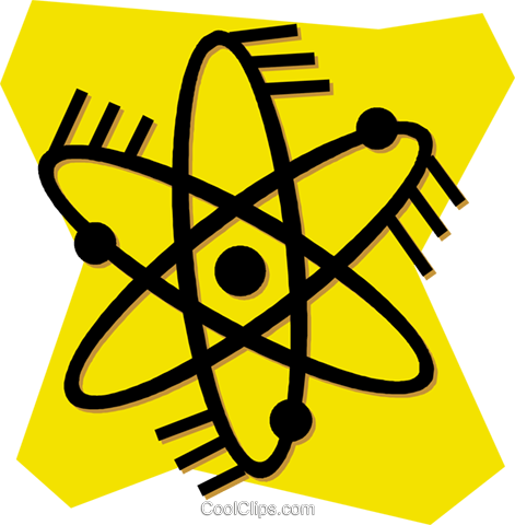 Atoms Royalty Free Vector Clip Art Illustration - Atom Png (471x480)