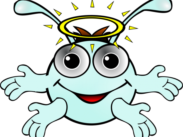 Escherichia Coli Clipart Germ - Good Bacteria Cartoon (640x480)