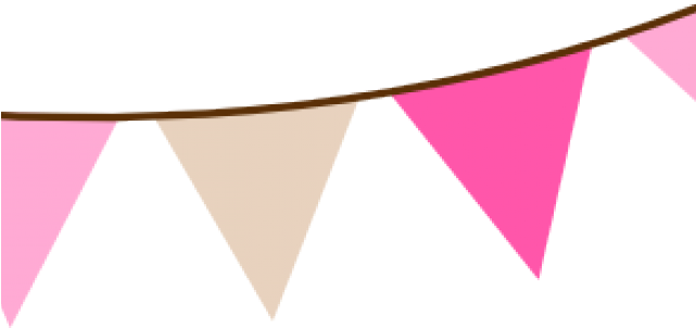 Bunting Clipart Pink Tent - Circle (640x480)