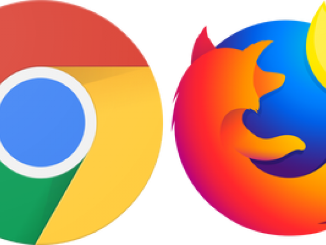Browsers Clipart Google Chrome - Logo Firefox (640x480)