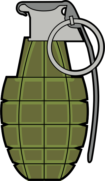 Grenade Png - Grenade Png (366x627)
