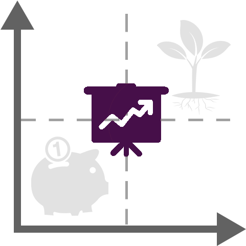 Mittleres Risiko, Mittlere Rendite - Economics Transparent Background (580x481)