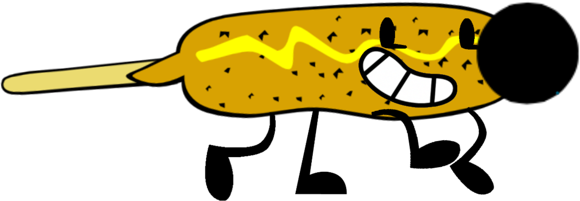 Corn Clipart Yellow Object - Corn Dog Clip Art (1135x393)