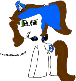 Drawn With The Devaintart Da Muro Based On Da Meme - Cartoon (400x349)