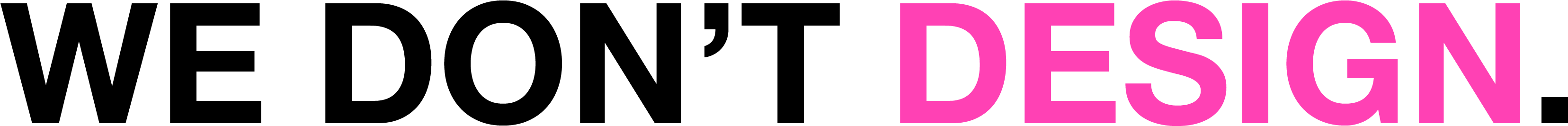 We Don't Design - We Don't Design (3334x475)