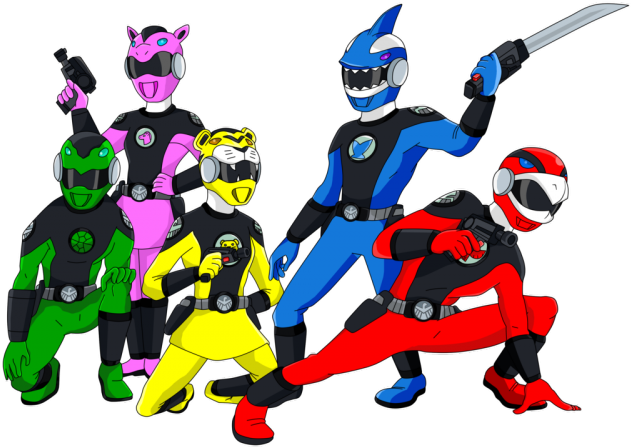 Power Rangers Clipart Power Ranger Dino Charge - Mcsaurus Power Rangers (640x480)