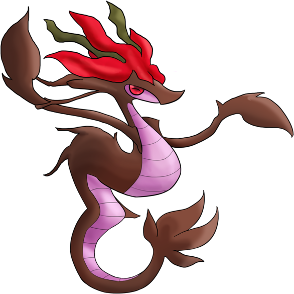 Dragalge Pokemon (586x585)