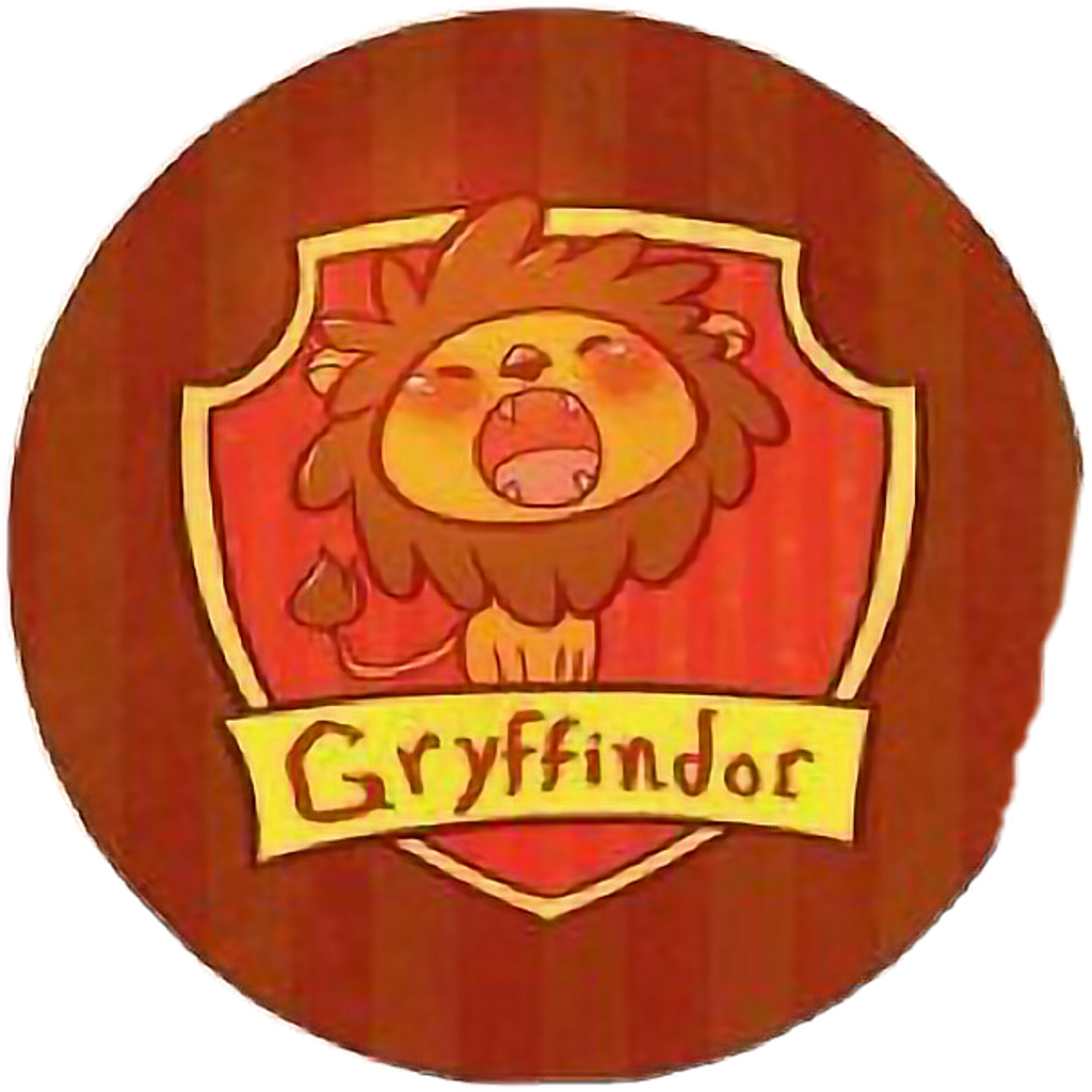 #harrypotter #gryffindor #freetoedit - Harry Potter Gryffindor Cartoon (1024x1024)
