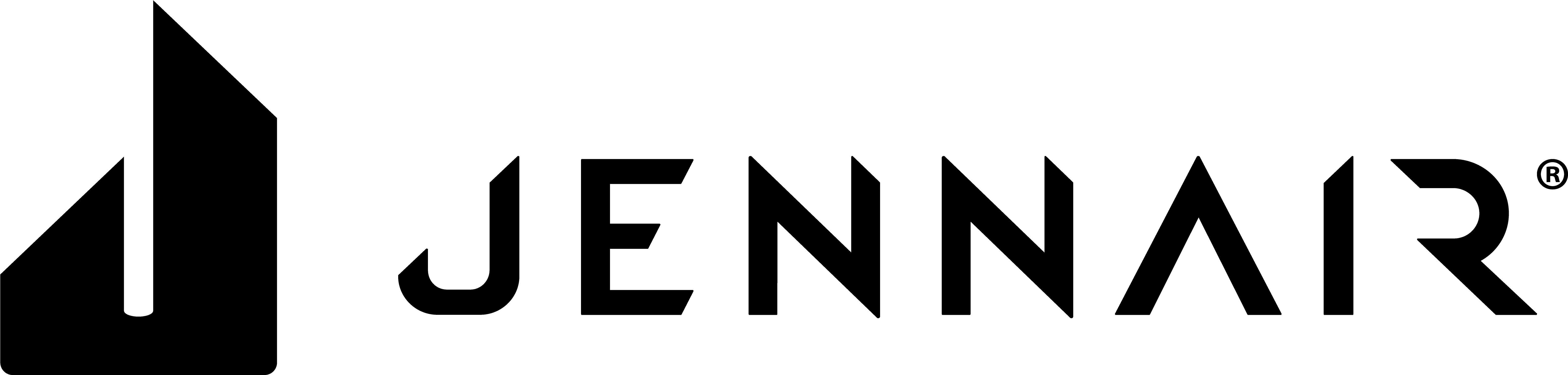 Jennair - Company Logo White Png (7000x2394)