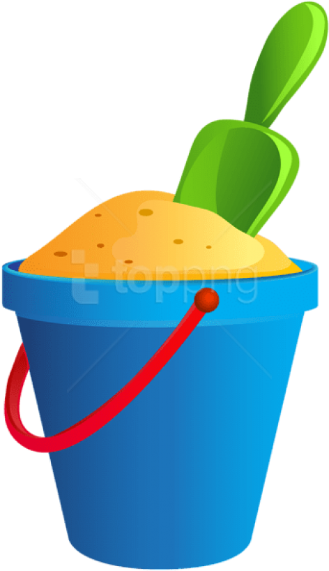 Free Png Download Pail And Sand Transparent Clipart - Transparent Sand Bucket Clipart (480x826)
