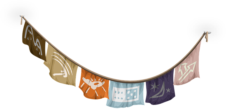 Laundry Clothesline Clothes Line Hanging Clean - Clothes Line Transparent Background (960x480)