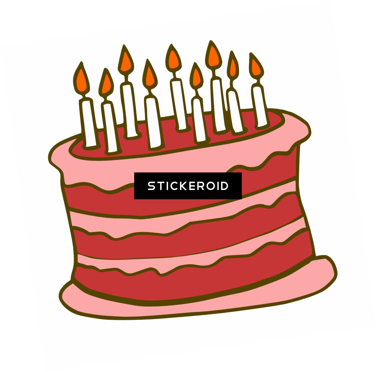 Birthday Cake - Birthday Cake Png Cartoon (1258x1247)