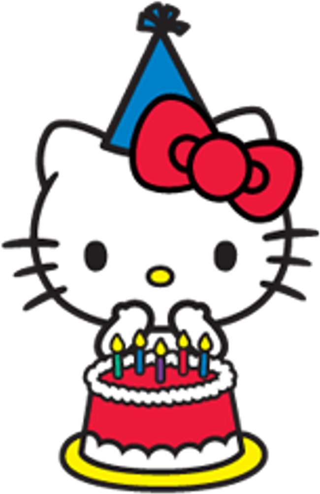 #bandaidgirl77 #smile #ijoketocope #yep #kawaii #hellokitty - Hello Kitty Birthday .png (1024x1024)