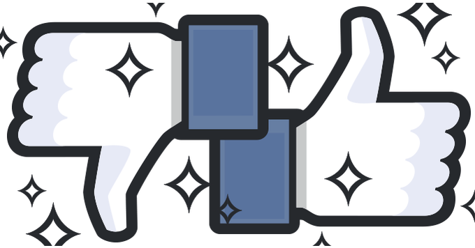 The Difference Between Good And Bad Facebooking - Like Youtube Gif Png (680x356)