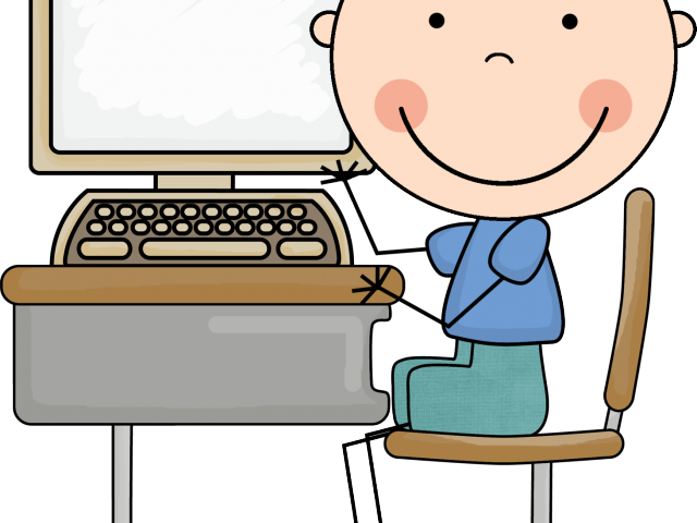 Computer Pc Clipart Computer Class - Daily 5 Computer Clipart (640x480)