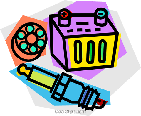 Automotive Part Royalty Free Vector Clip Art Illustration - Chemical Energy Riddles (480x397)