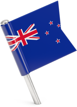 New Zealand Flag Png Photo - New Zealand Flag Pin (640x480)