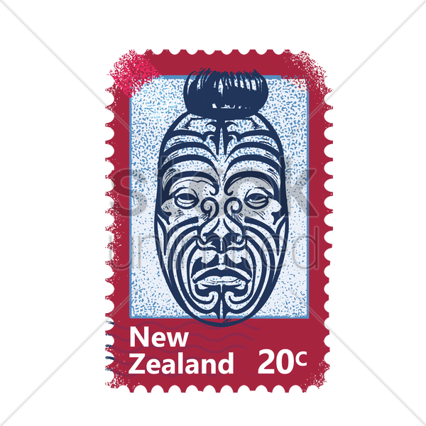 New Zealand Clipart Postage Stamps Graphic Design - Postage Stamp (600x600)