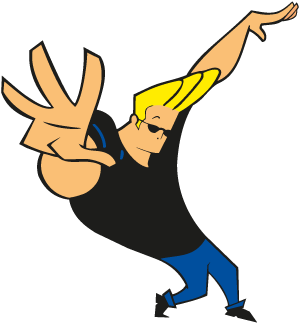 Johnny Bravo Vector (400x400)