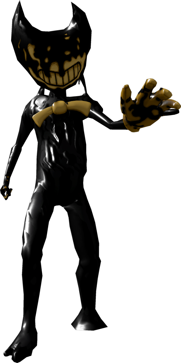 Level P And Just Wait For Him To Spawn - Bendy And The Ink Machine Evil Bendy (599x1200)