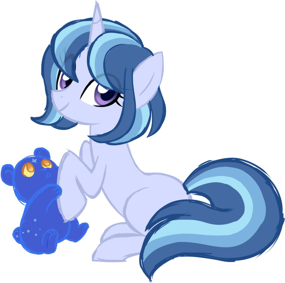 Azure Art Wave, Female, Filly, Magical Lesbian Spawn, - Cartoon (1024x987)