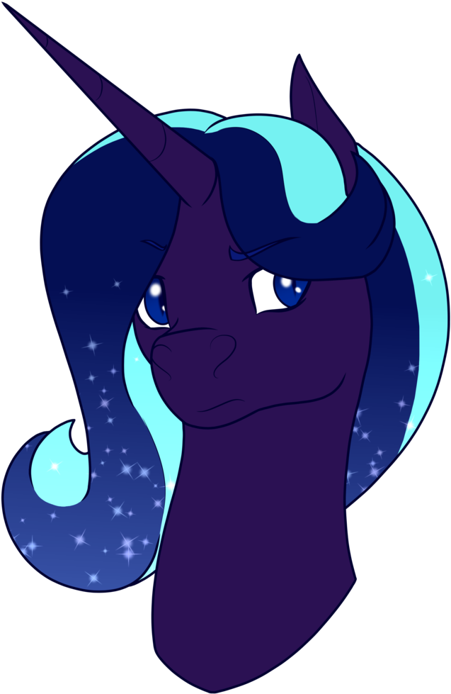 Sketchthebluepegasus, Bust, Female, Magical Lesbian - Illustration (1024x1024)