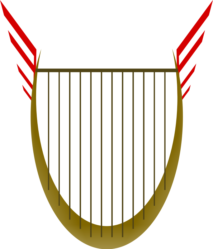 Musical Instrument Clip Art Download - Lira Instrument (684x800)