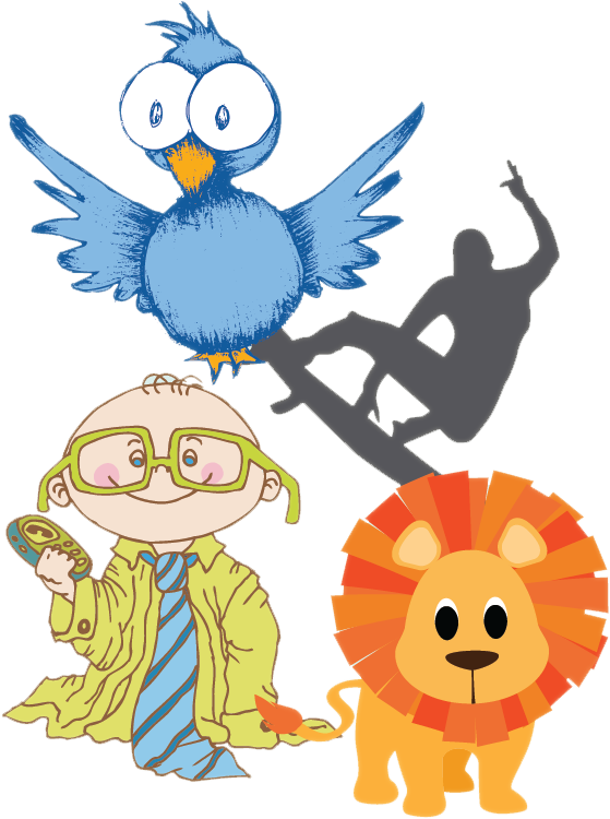 Stock Art Stock Art - Baby Jungle Animals Cartoon (559x750)