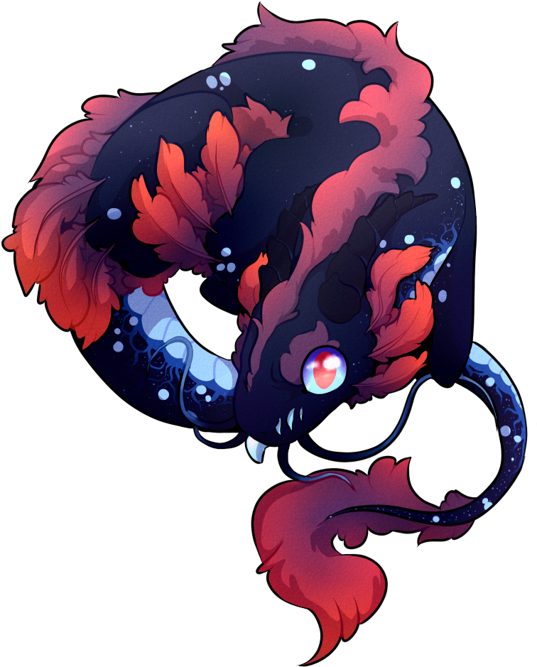 Kelp Noodle By Shadowintheoblivion - Illustration (800x1000)