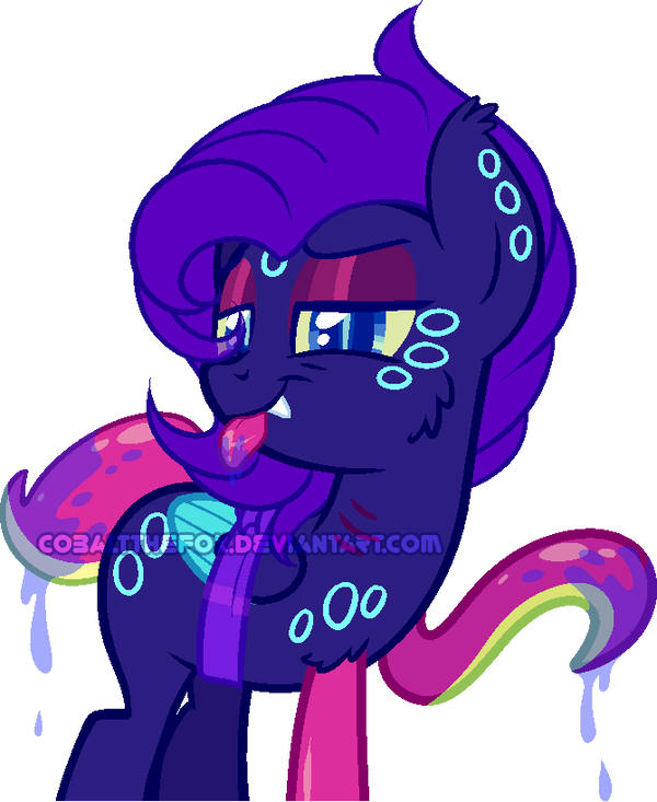 Calamari Official Debut By Cobaltthefox - Cartoon (600x733)