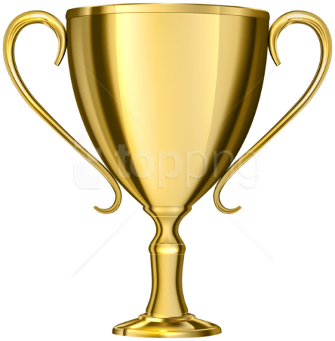 Free Png Download Gold Cup Award Clipart Png Photo - Gold Trophy Transparent Png (481x489)