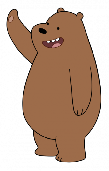 Drawing Bears - We Bare Bears Png (450x704)