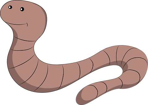 Earth Worm, Earthworm, Earth, Maggot - Waxworm (479x340)