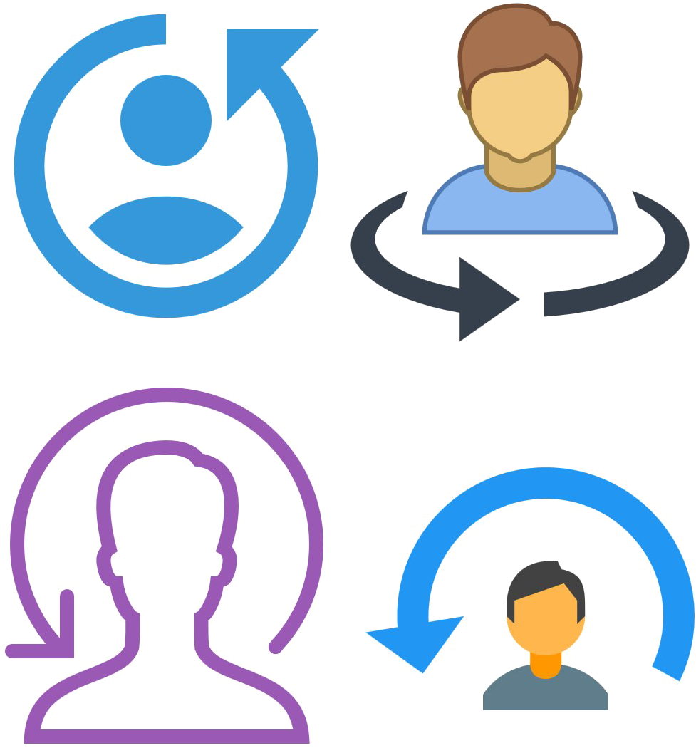 Change Transparent Png Mart Transparent Background - Change Management Icon White (1193x1217)