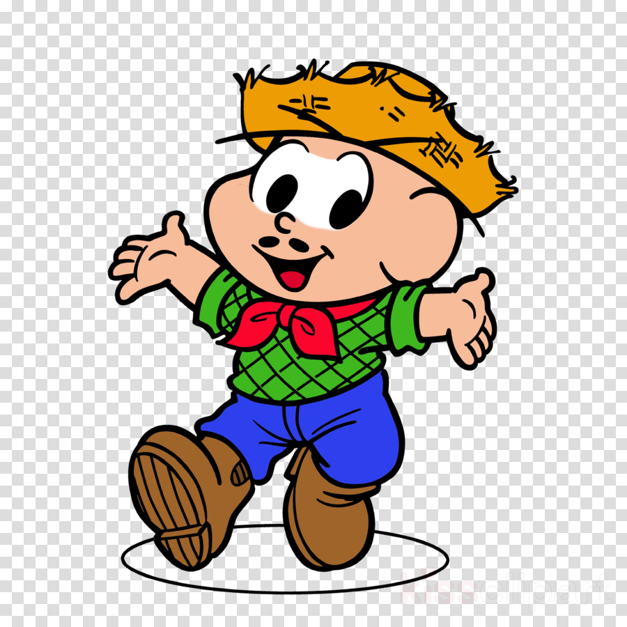 Turma Da Monica Caipira Clipart Monica Jimmy Five Smudge - Lista De Comidas Típicas Festa Junina (900x900)