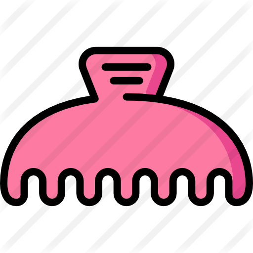 Hair Clip Free Icon - Hair Clip Free Icon (512x512)