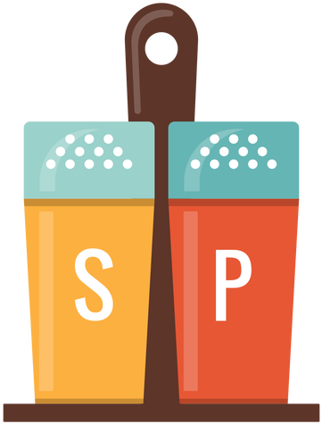 And Pepper Icon Transparent Png Svg - Salt And Pepper Icon (512x512)