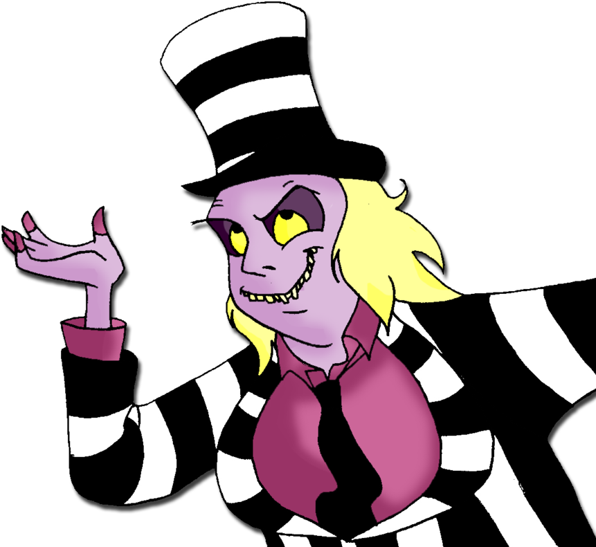 Cartoon Beetlejuice Request By Alyprincess221 Cartoon - Beetlejuice Cartoon Png (900x900)