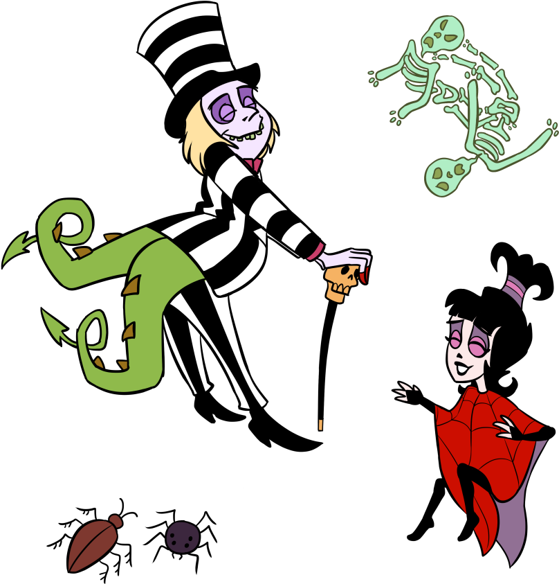 Dirk Grundy, Attorney At Law Hey I Edited My Beetlejuice - Cartoon (927x928)